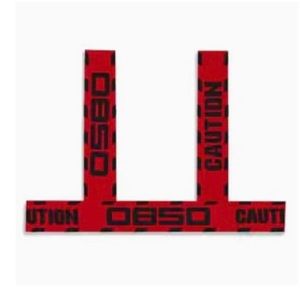 Red Strap Harness NWT